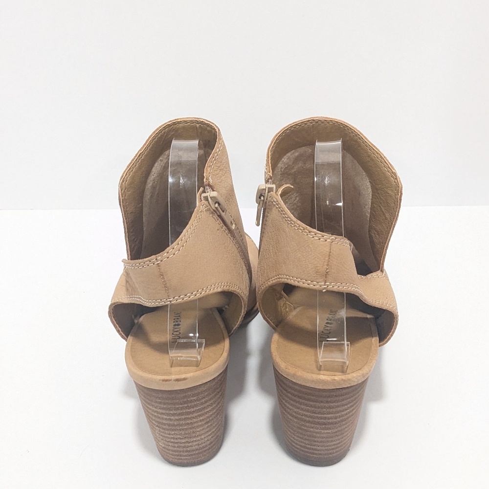Lucky Brand Leather Jubia Booties - Picture 7 of 16